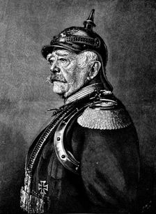 Prince Bismarck, who attains his eightieth birthday on April 1, 1895. Creator: P Naumann