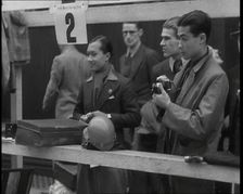 Prince Bira of Siam Taking Photos, 1936. Creator: British Pathe Ltd