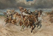 Prince Boguslaw Kidnapped by Kmicic, 1906. Creator: Stanislaw Batowski-Kaczor