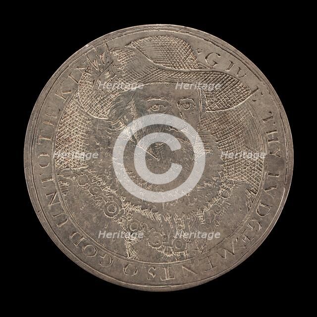 Prince Charles, 1600-1649, King of England 1625 [reverse], c. 1625. Creator: Simon de Passe.