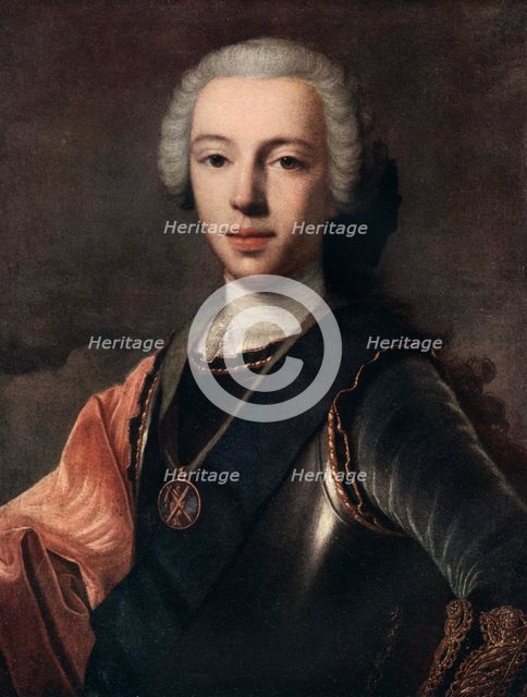'Prince Charles Edward Stuart', 18th century (1912).Artist: Van Loo Family