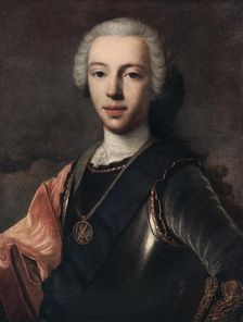 Prince Charles Edward Stuart 18th century (1912).Artist: Van Loo Family