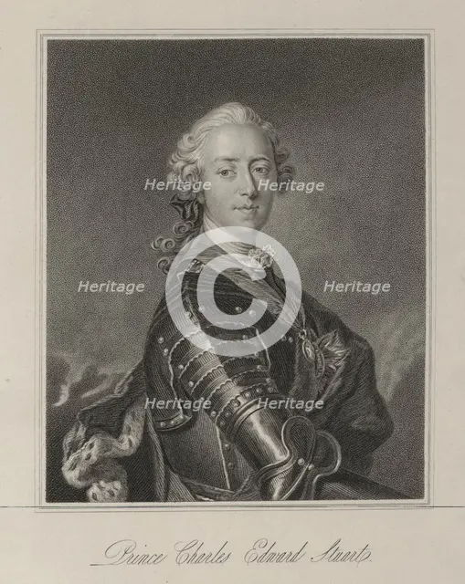 Prince Charles Edward Stuart, c1735-c1760, (1834-1837).  Creator: Samuel Freeman.