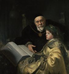 Prince Charles Louis of the Palatinate with his Tutor Wolrad von Plessen in Historical Dress, 1631. Creator: Jan Lievens