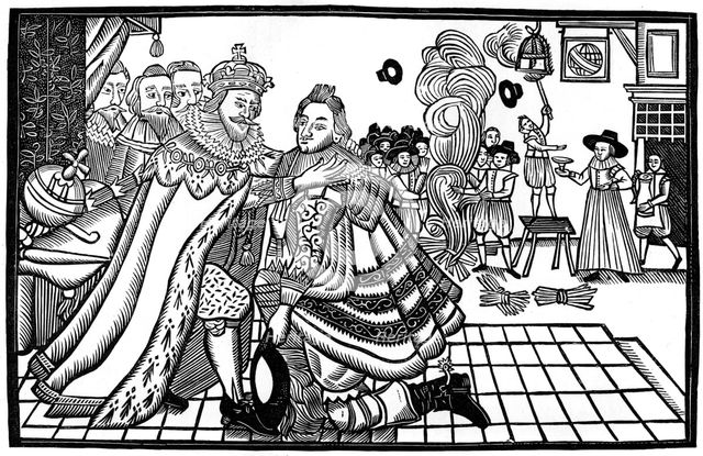 Prince Charles's welcome home from Spain, 1623, (1893). Artist: Unknown