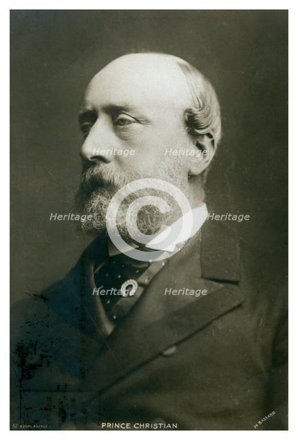 Prince Christian of Schleswig-Holstein, c1890-c1909(?). Artist: PM Bassano