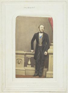 Prince Consort, 1861. Creator: John Jabez Edwin Mayall