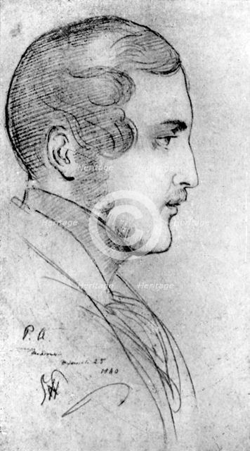 Prince Consort Albert, husband and consort of Queen Victoria, (1901).Artist: George Hayter