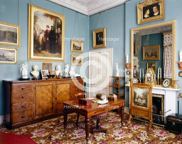 Prince Consort's Dressing & Writing Room, Osborne House, c1990-2010. Artist: Nigel Corrie.