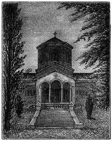 Prince Consort's Mausoleum 1880.Artist: Robert Taylor Pritchett