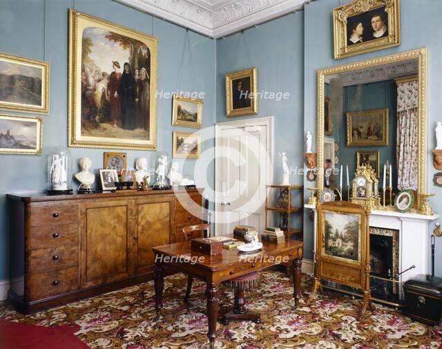 Prince Consort's Dressing & Writing Room, Osborne House, c1990-2010. Artist: Nigel Corrie.