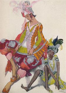 Prince Et Esclave Revant 1922, (1923). Artist: Leon Bakst