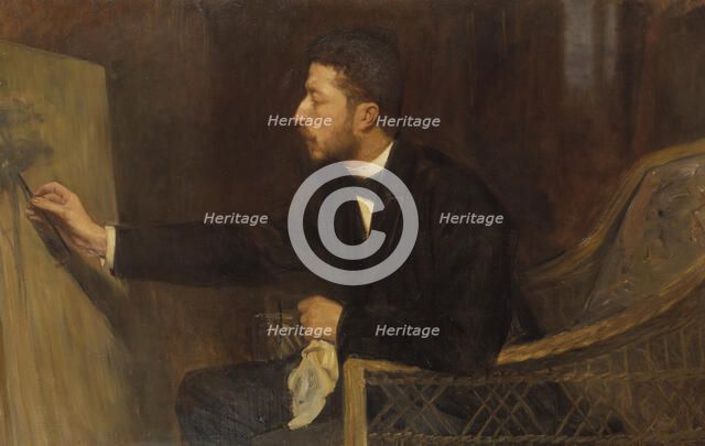 Prince Eugen, 1895. Creator: Oscar Bjorck.