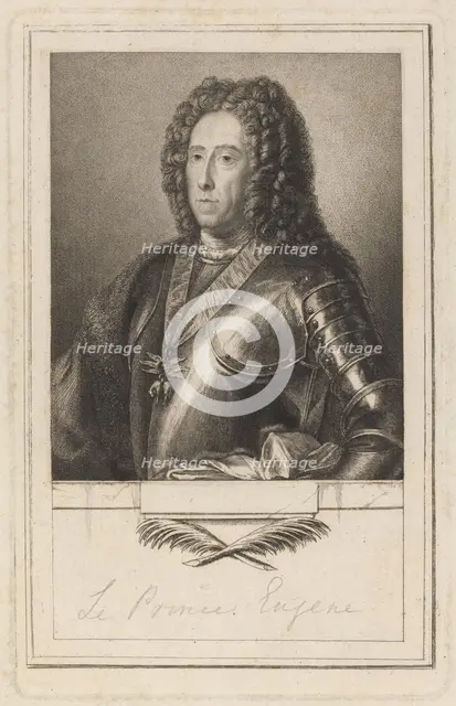 Prince Eugene, 1773. Creator: Antoine de Marcenay Ghuy.