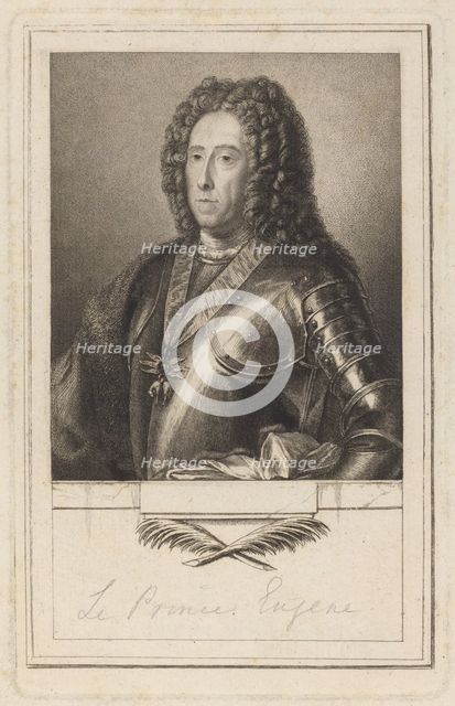 Prince Eugene, 1773. Creator: Antoine de Marcenay Ghuy.