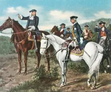 Prince Eugene and Crown Prince Frederick, 1734, (1936). Creator: Unknown