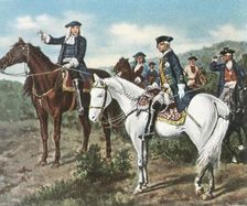 Prince Eugene and Crown Prince Frederick, 1734, (1936). Creator: Unknown