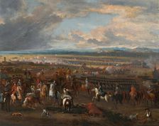 Prince Eugène of Savoy at the Battle of Chiari, 1701. Creator: Huchtenburgh, Jan van (1647-1733)