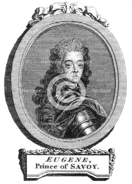 Prince Eugene of Savoy, general in the Austrian army. Artist: Unknown