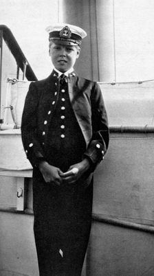 Prince Edward (1894-1972), the future King Edward VIII, 1908.Artist: Queen Alexandra