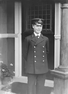 Prince Edward at the Royal Naval College, Osborne, Isle of Wight, c1909. Creator: Kirk & Sons of Cowes