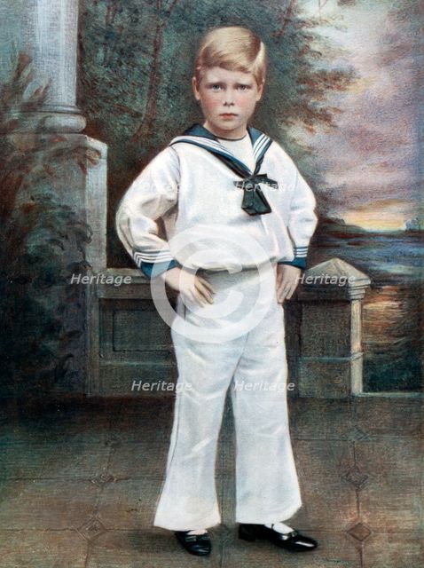 Prince Edward, late 19th-early 20th century.Artist: Ralph Dersingham