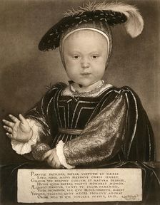 Prince Edward, later King Edward VI c1540, (1902).Artist: Bruckmann