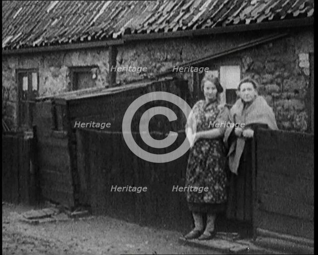 Prince Edward, Prince of Wales Inspecting Working Class Homes in the North of England, 1929. Creator: British Pathe Ltd.