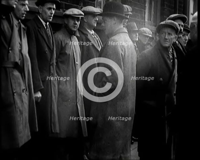 Prince Edward, Prince of Wales (Later King Edward VIII. Duke of Windsor) in Wales Meeting..., 1931. Creator: British Pathe Ltd.