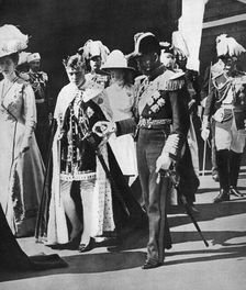 Prince Edward's investiture as Prince of Wales, 1911