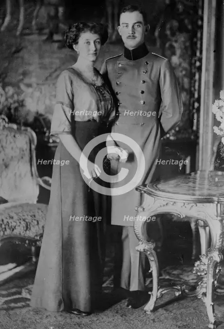 Prince Ernst & Victoria Luise [i.e. Louise], 1913. Creator: Bain News Service.