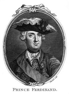 Prince Ferdinand, Duke of Brunswick, (19th century). Creator: Sherlock