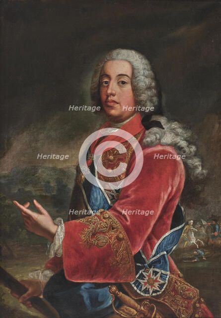 Prince Ferdinand Maria Innocenz of Bavaria (1699-1738), First third of 18th cen. Creator: Desmarées, George (1697-1776).