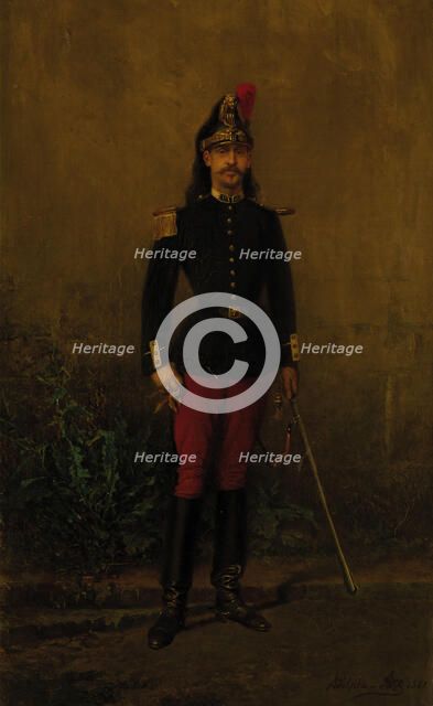 Prince Ferdinand Philippe, Duke of Orléans (1810-1842), 1883. Creator: Aze, Adolphe (1823-1884).