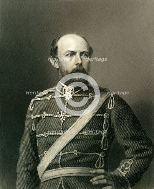 'Prince Frederick Charles', c1872.  Creator: William Holl.