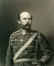 Prince Frederick Charles c1872. Creator: William Holl