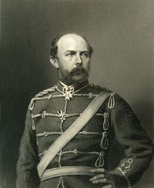 Prince Frederick Charles c1872. Creator: William Holl