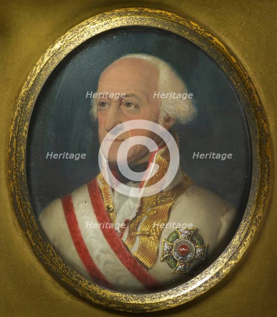 Prince Frederick Josias of Saxe-Coburg-Saalfeld (1737-1815) , 1848.