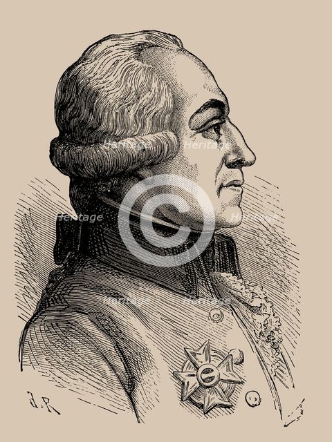 Prince Frederick Josias of Saxe-Coburg-Saalfeld (1737-1815) , 1889.