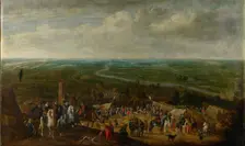 Prince Frederik Hendrik at the Siege of s-Hertogenbosch, 1629, c.1631. Creator: Pauwels van Hillegaert I