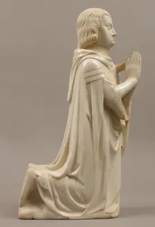 Prince, from a group of Donor Figures including a King, Queen, and Prince, French, ca. 1350. Creator: Unknown