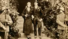 Prince Gustav Adolf of Sweden and Princess Sybille of Coburg drew together at their wedding in Nove Creator: Unknown