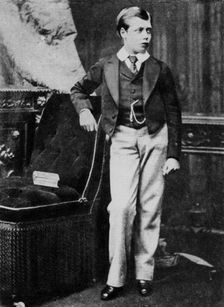 Prince George aged eleven, c1878 (1937). Artist: Elliott & Fry