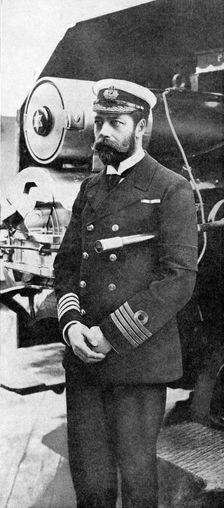 Prince George as a captain in the Royal Navy, c1900s-c1920s (1936)