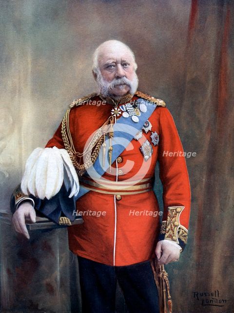 Prince George, Duke of Cambridge, member of the British royal family, late 19th-early 20th century. Artist: Russell & Sons