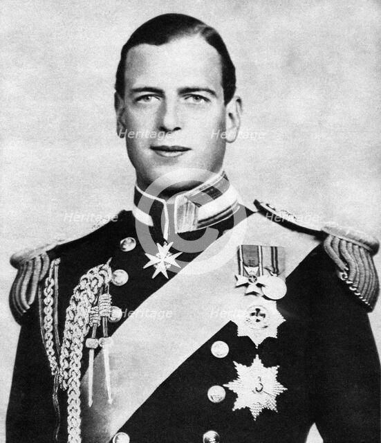 Prince George, Duke of Kent, c1936. Artist: Unknown