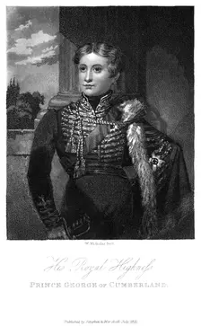 Prince George of Cumberland 1831. Artist: W Nicholas