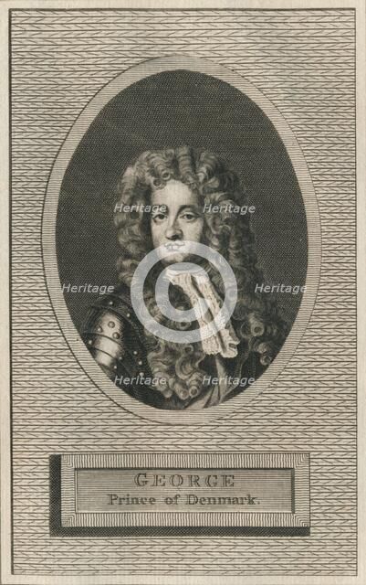 Prince George of Denmark, husband of Queen Anne, 1793. Artist: Unknown.