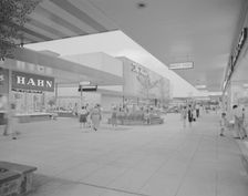 Prince George Plaza, Hyattsville, Maryland, 1959. Creators: Gottscho-Schleisner, Inc, Lathrop Douglass