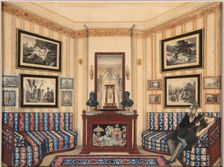 Prince Golitsyn Room, 1840s. Artist: Anonymous